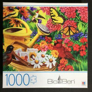 Garden Friends 1,000 Piece Jigsaw Puzzle Big Ben